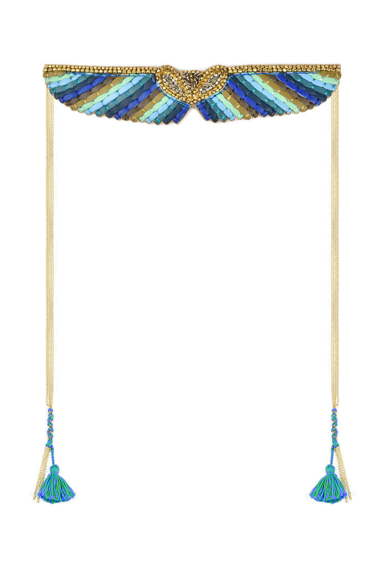 Blue Gradient Angus Necklace